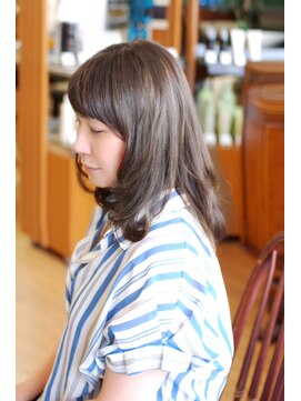 ベル(BELL) アッシュハイライトセミディー【BELL桜新町/用賀】