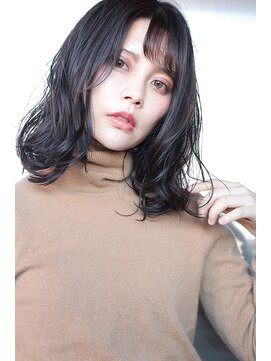 ヘアサロンエム 大宮東口(HAIR SALON M) とろみネイビーアッシュ
