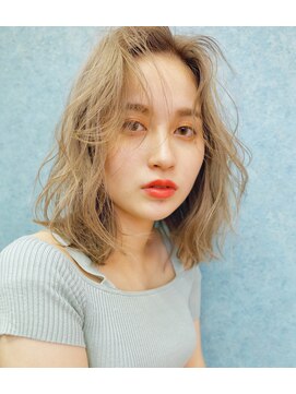 デイジードゥ(Daisy duex) 外国人風ほつれベージュ