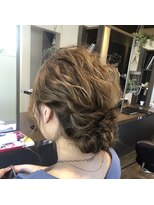 アクトエスポワール(Act espoir)&nbsp;結婚式ヘアアレンジ×シニヨン