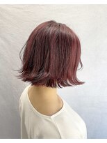 ジーナ セントラル銀座(Zina)&nbsp;【ZinaCENTRAL】イメチェン毛先パーマ耳かけ×フォギーベージュ