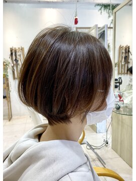 ラピッシュ 北習志野店 丸みショートボブ
