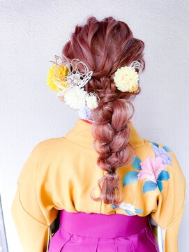 ネオリーブ クタ 町田店(Neolive kuta) 卒業式ヘアセット【町田 袴　着付け　ヘアセット0301】