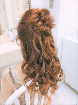 リサ 恵比寿(risa.) ふわふわハーフアップ＊