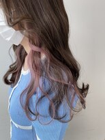 アライブ キチジョウジ(ALIVE Kichijoji)&nbsp;韓国風インナーカラー/イヤリングカラー×ピンク