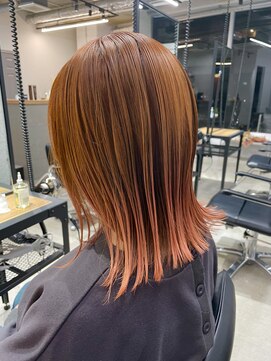 ピボット 北千住(PIVOT) 切りっぱなしオレンジカラー