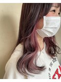 BRANCO - earring color × pink