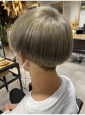 メンズダブルカラー
