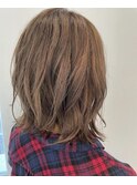 秋のマロンベージュカラー♪