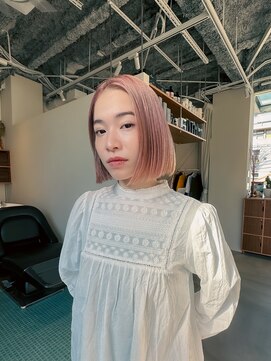 エルム 原宿 表参道(yelm) 原宿/インナーカラー/イヤリングカラー/ブリーチ/ダブルカラー