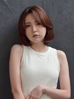 シーン(SCENE)&nbsp;韓国ヘア　タンバルモリ　オレンジブラウン【天神/今泉】