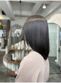 黒髪地毛風ストレートミディ/髪質改善/ヘッドスパ/仙台/青葉区