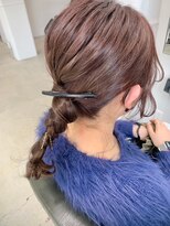 ヘアー アイス 御器所本店(HAIR ICI) 20代30代ゆるふわ♪お呼ばれ大人っぽねじり編み