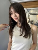 ピープル オモテサンドウ(people omotesando) ロング　フェイスレイヤー