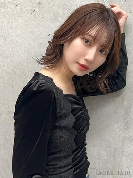 オーブヘアー モリー 都城2号店(AUBE HAIR molly) 20代・30代_こなれくびれミディ