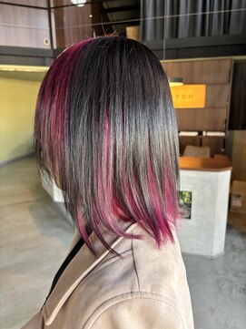 サロン クラッチ クリエイティブ コンセプト(salon CLUTCH creative concept) wine red × sectioncolor