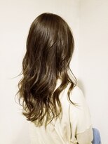 ローグ ヘアー 金町店(Rogue HAIR)&nbsp;大人波巻きくすみベージュマロンベージュフェザーロングレイヤー