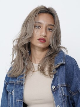 サニー 渋谷(SUNNY) バレイヤージュ、ハイライト、グレージュ、レイヤーカット