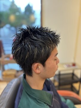 ビフェアリー(bi fairy) メンズショートメッシュスタイル