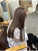 レイヤーカット/ブラウン/韓国ヘアー/ブリーチ/恵比寿