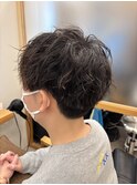スパイラルパーマ