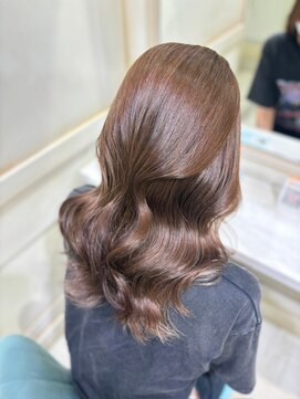 アソビ 表参道(ASOBI) ラベンダーピンク/小顔/ワンレン/髪質改善/前髪