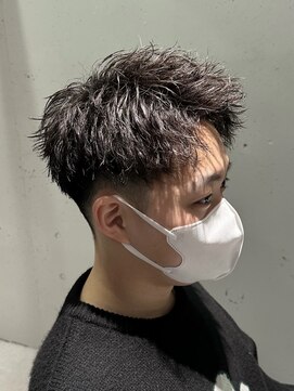 レグノバイグランツ 天神大名店(REGNO by GLANZ) ツイストスパイラルパーマ/メンズパーマ/メンズヘア/メンズ眉毛