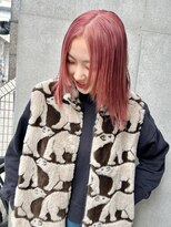 ココ 西葛西南口店(COコ)&nbsp;柔らかオピンクカラー|西葛西ブリーチ|西葛西ハイトーン