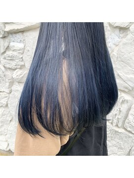 クレオ 伊勢崎(CReO) ツヤ髪ネイビーcolor