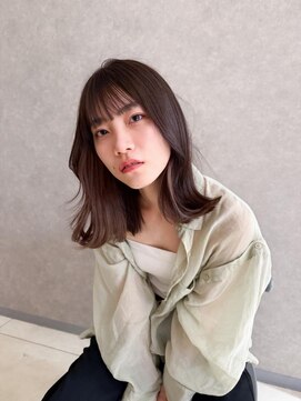 オブジェ シエル(obje't ciel) 【obje't ciel】透明感brown×inner beige【佐藤早希】