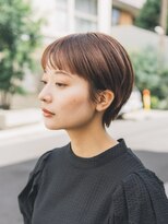 ガーデンヨコハマ(GARDEN YOKOHAMA) ショート ショートボブ ハイライトカラー 縮毛矯正 夏