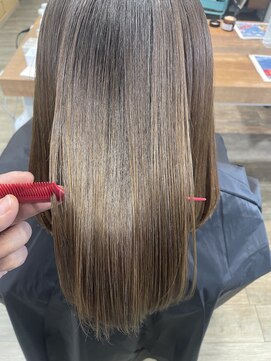 フレイムス ヘアアンドリラックス 大宮東口店(Frames) 髪質改善×ノンアルカリストレート
