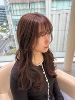 エアー 福岡(AIR)&nbsp;柔らかベーシュブラウン×ロングレイヤー