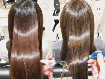 ケアアンドデザイン 今里本店(care&design fulfill)の写真/【今里駅1分☆】自然なストレートで毎日のスタイリングが楽に◎憧れの艶やかなサラサラスタイルへ☆