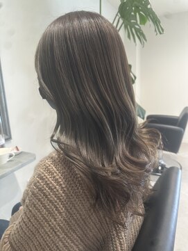 ガーベラ(gerbera) 韓国風レイヤー×オリーブ