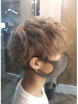 アンジェリカ 大和八木店(ANGELICA) ベージュカラー×メンズスタイル