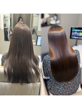 髪質改善/縮毛矯正/ことりベージュ