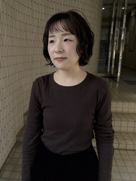 ロッソ 西荻窪(ROSSO) 直毛さんにおすすめ！ボブパーマ