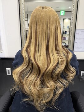 ヘアーデザイン ジェルム(Hair Design germe) ローライト スタイル  MAYUKO