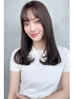 ココカラヘアー プラス(cococara‐hair plus) 地毛風カラー ローレイヤー 前髪あり