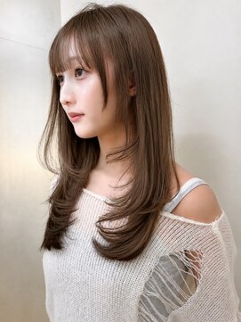 ナナローネス 渋谷(nana loness) ワンカールで決まる柔らかレイヤー