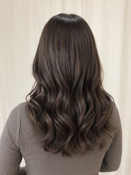 ココカラヘアー ニコ(cococara hair nico) 韓国巻き/透け感チョコレートブラウン