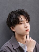 メンズリュール 心斎橋(Men's Lueur.) サーフカール ツイストスパイラル ツイスパ ラウンドマッシュ