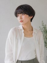 きいろのゾウ&nbsp;マッシュショート/マッシュパーマ/黒髪パーマ