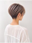 刈り上げ☆マッシュ☆ショート☆ハイライトカラー