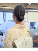 着付けとヘアセット