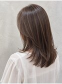 大人ミディアムレイヤー/30代/40代/50代