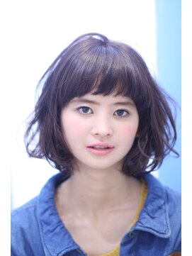 ガーデン ムサシコスギ(GARDEN MUSASHIKOSUGI) シースルーバングふわナチュボブ/イメチェンヘアスタイル