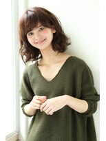 アンアミ オモテサンドウ(Un ami omotesando) 【Un ami】痛みにくいパーマで可愛く、ふわボブ (増永剛大)