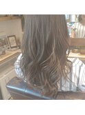 ＊透明感グレージュカラー　辻幸奈　表参道